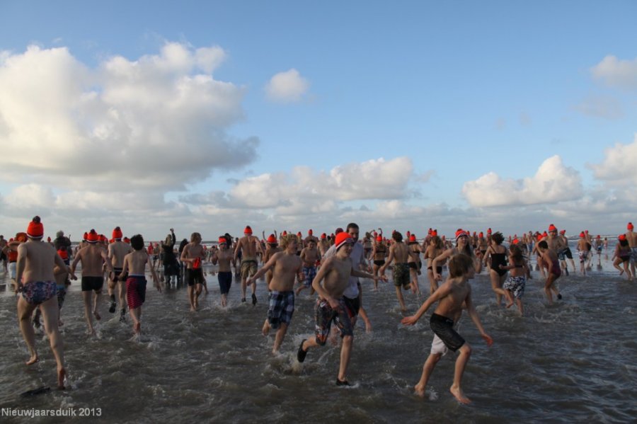 Nieuwjaarsduik 2 Nederzand(T) Noordwijk